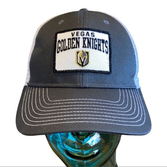 Las Vegas Golden Knights SnapBack Mesh Truckers Cap - Picture 1 of 8